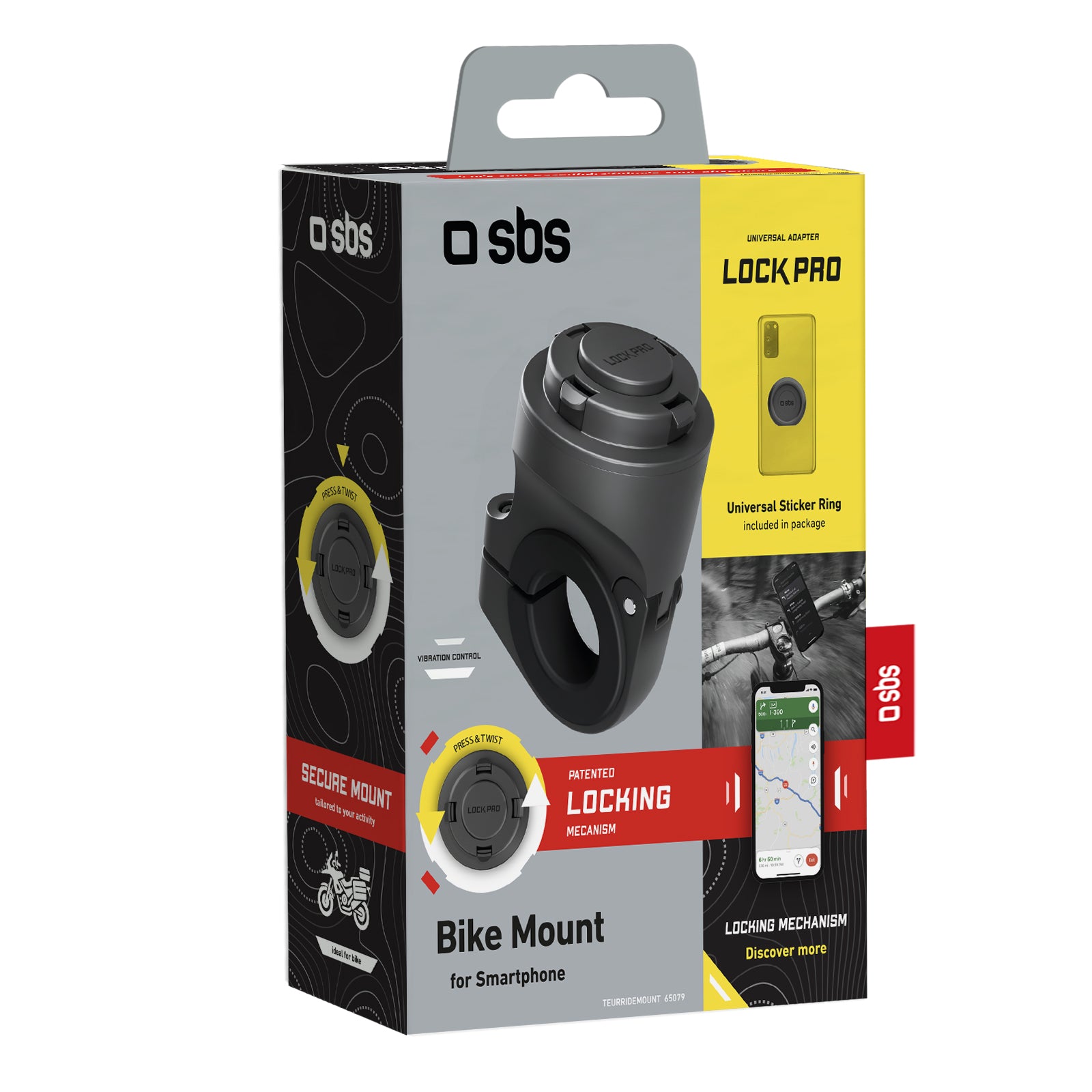 SBS LOCK PRO puhelinteline polkupyörään
