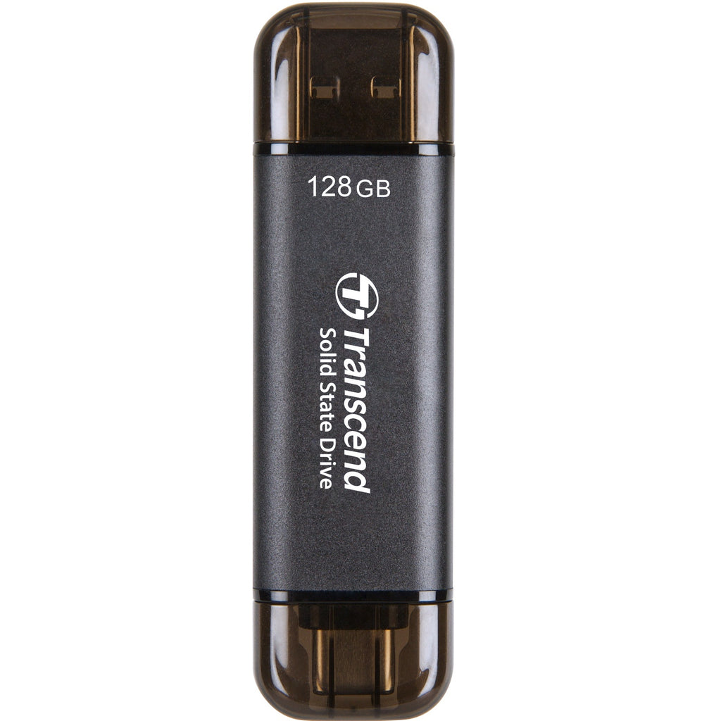 Transcend 128GB SSD muistitikku, USB/USB-C 10GBPS