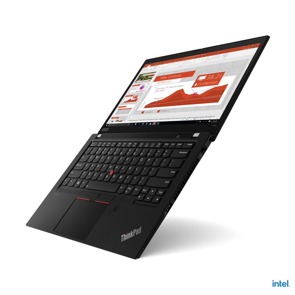 Lenovo ThinkPad T14 G2 14" i5-1135G7/16GB/512GB kosketusnäyttö kannettava (kunnostettu)