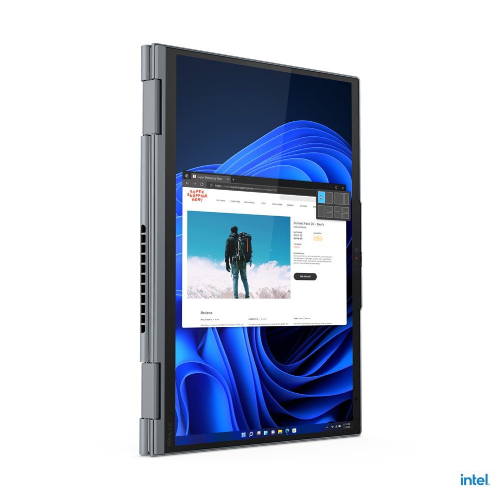 Lenovo ThinkPad X1 Yoga G7 14" i7-1265U/32GB/256GB kosketusnäyttö kannettava (kunnostettu)