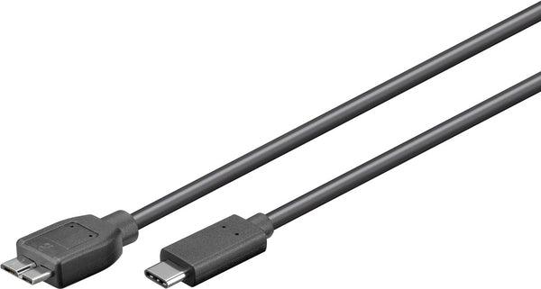 MicroConnect USB-C to USB 3.0 Micro B - Lourun verkkokauppa