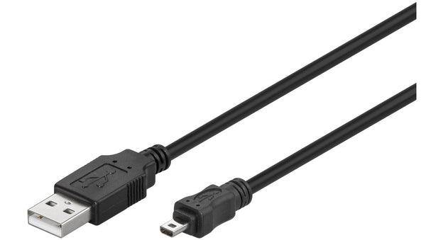 Micro Connect USB A - Mini USB B 8P 1,8m - Lourun verkkokauppa