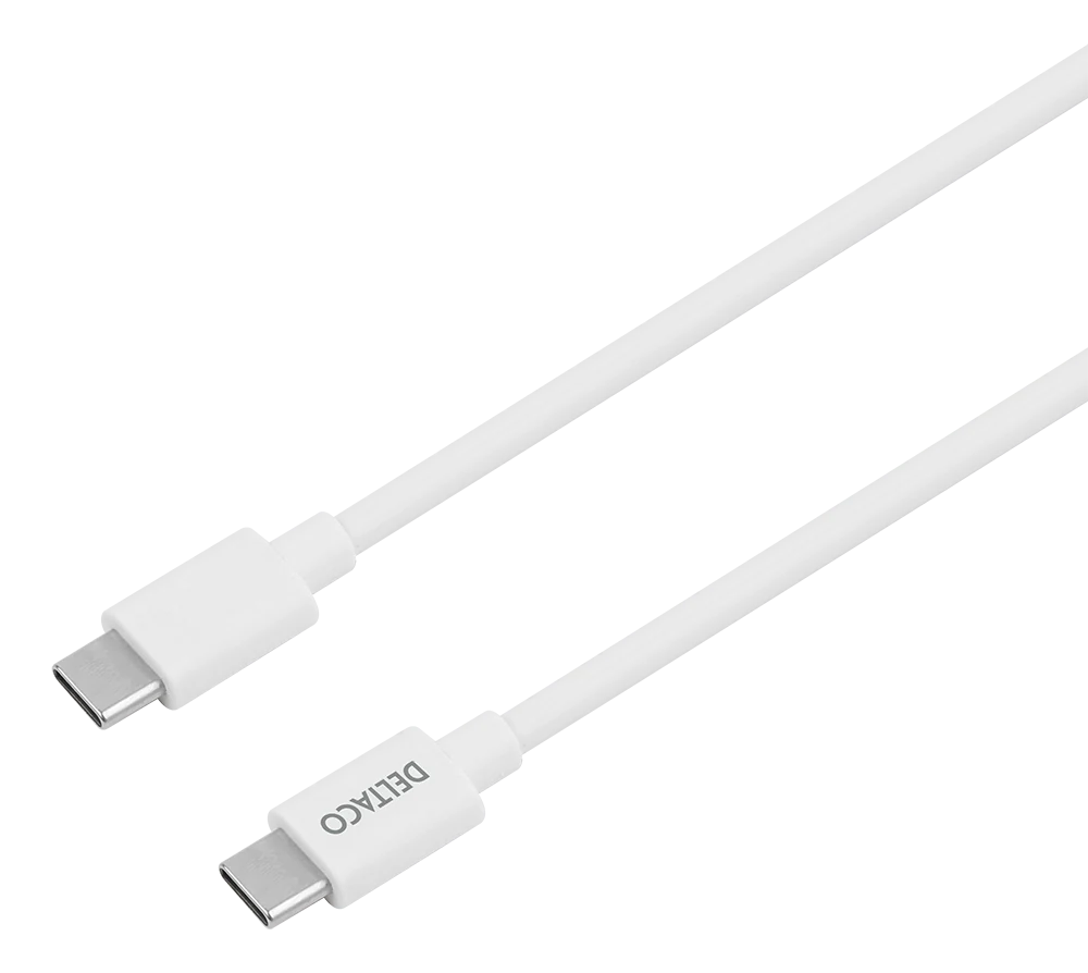 DELTACO 20w laturi 1m USB-C kaapelila