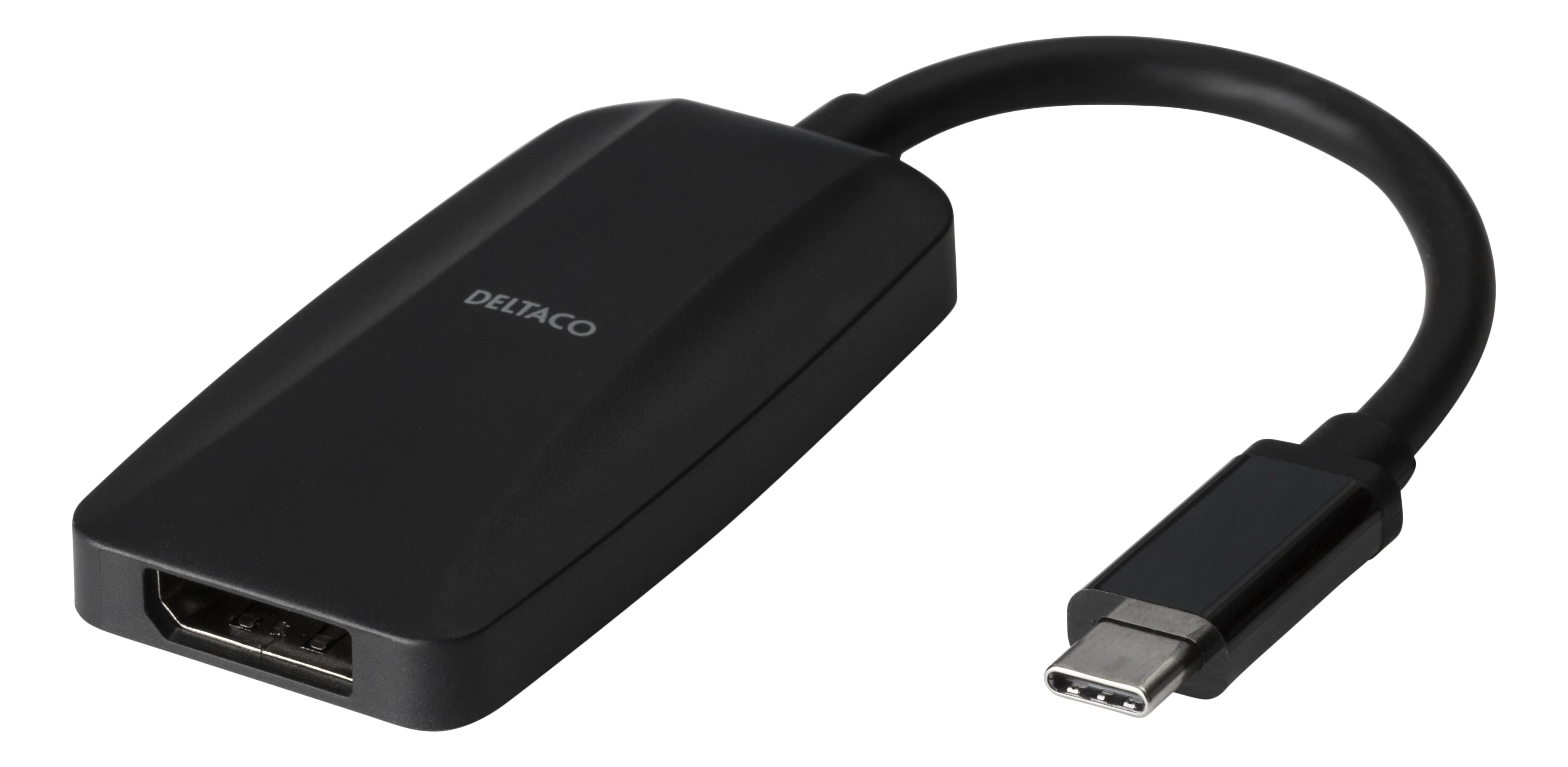 DELTACO USB-C - DP-sovitin