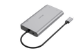 Deltaco USB-C telakka, 2x USB-A/SD/RJ45/HDMI/VGA/3.5mm/PD100W