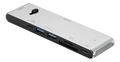 DELTACO USB-C Dock, HDMI/SD/mSD Reader, MacBook Compatible