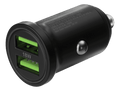DELTACO 2x USB-A 18W autolaturi - Lourun verkkokauppa
