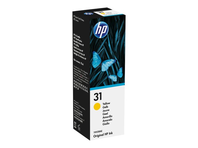 HP 31, 70 ml Keltainen mustepullo