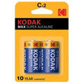 KODAK Max super C alkaline paristo 2kpl - Lourun verkkokauppa