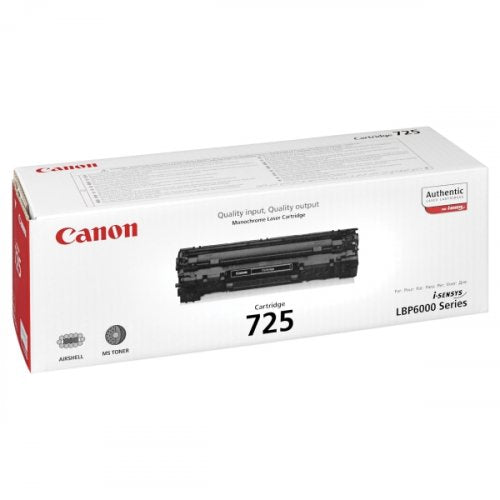 Canon 725 alkuperäinen musta lasertulostuskasetti