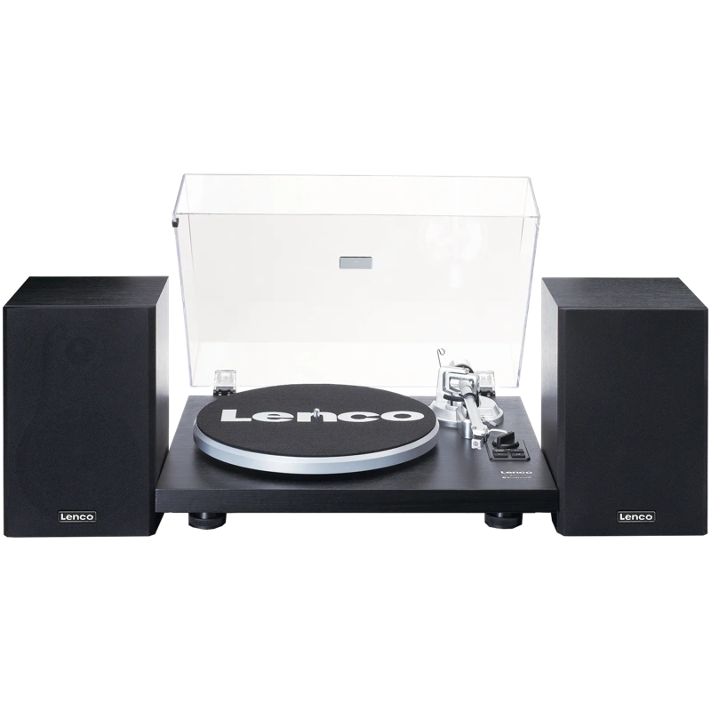 Lenco LS-500 levysoitin kaiuttimilla + Bluetooth