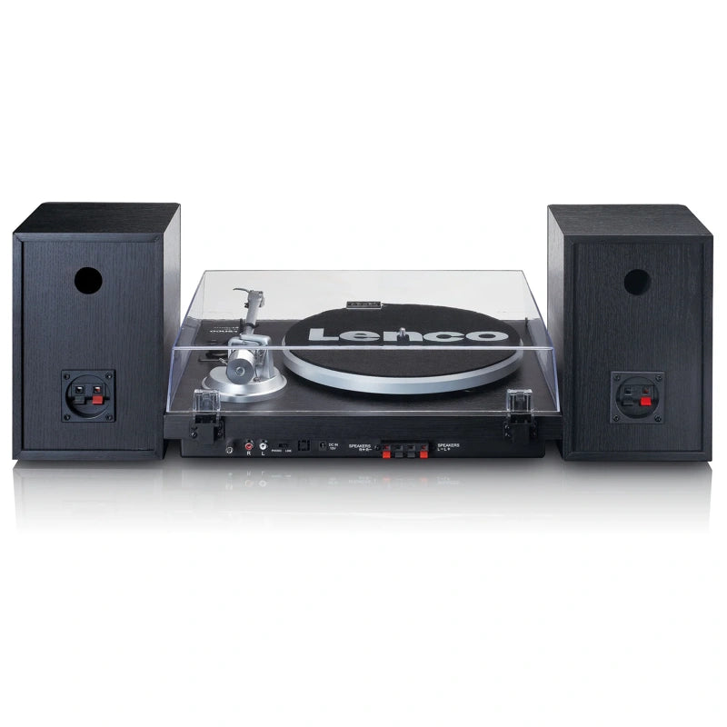 Lenco LS-500 levysoitin kaiuttimilla + Bluetooth