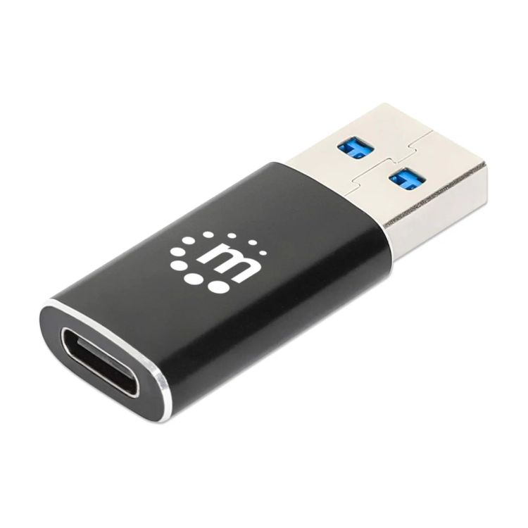 Manhattan USB-A - USB-C adapteri