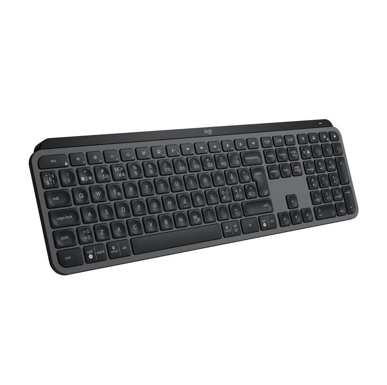 Logitech MX Keys S -näppäimistö: Langaton ja monilaitetuki - Lourun verkkokauppa