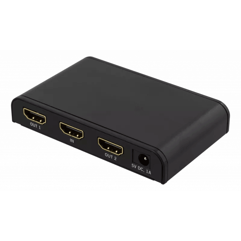 DELTACO HDMI 4K UHD 60Hz jakaja 1x2 - Lourun verkkokauppa