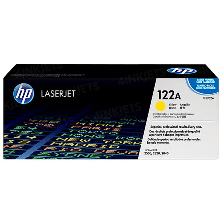 HP 122A Keltainen alkuperäinen LaserJet -tonerikasetti