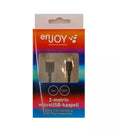 Enjoy 2-metrin microUSB-kaapeli, 2m - Lourun verkkokauppa