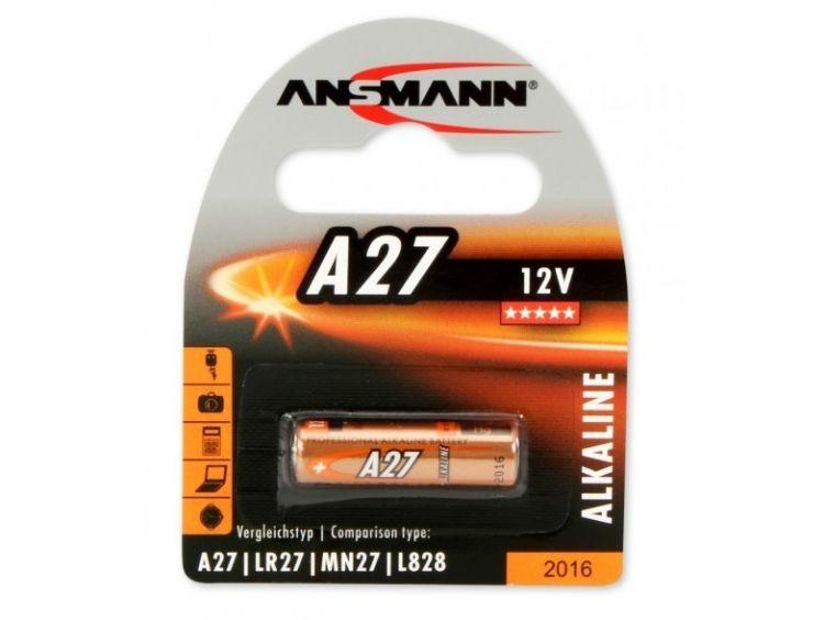 Ansmann A27 - Alkaliparisto 12V - Lourun verkkokauppa
