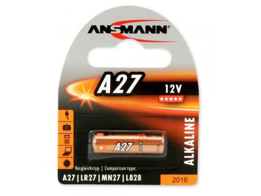 Ansmann A27 - Alkaliparisto 12V