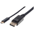 Manhattan USB-C - DisplayPort liitäntäkaapeli 4K-tarkkuudella 2m - Lourun verkkokauppa