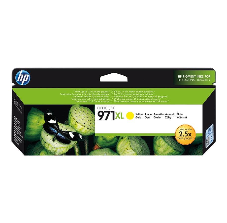 HP 971XL keltainen alkuperäinen mustepatruuna - 6600 sivua - Lourun verkkokauppa