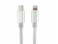 2m ENJOY punottu Pikalatauskaapeli iPhoneille USB-C to Lighting 20W - Lourun verkkokauppa
