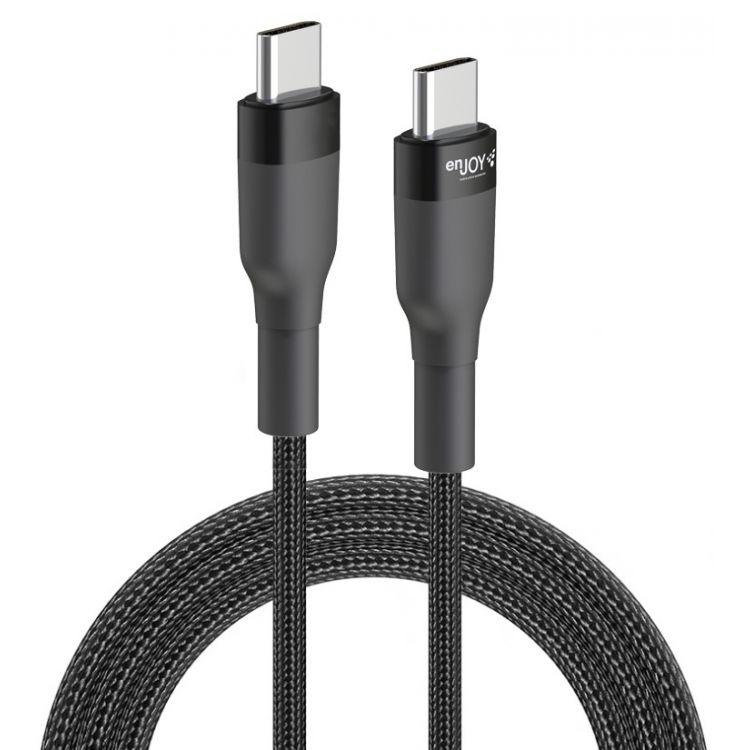 ENJOY 1m USB-C 3A Pikalataus 480 Mbps Kaapeli - Lourun verkkokauppa
