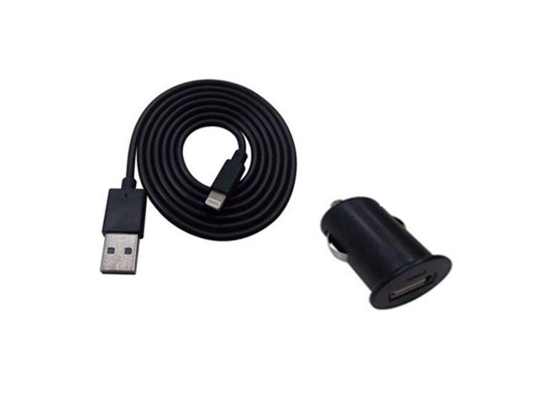 Apple Lightning laturi autossa - ENJOY 2.4A - Lourun verkkokauppa