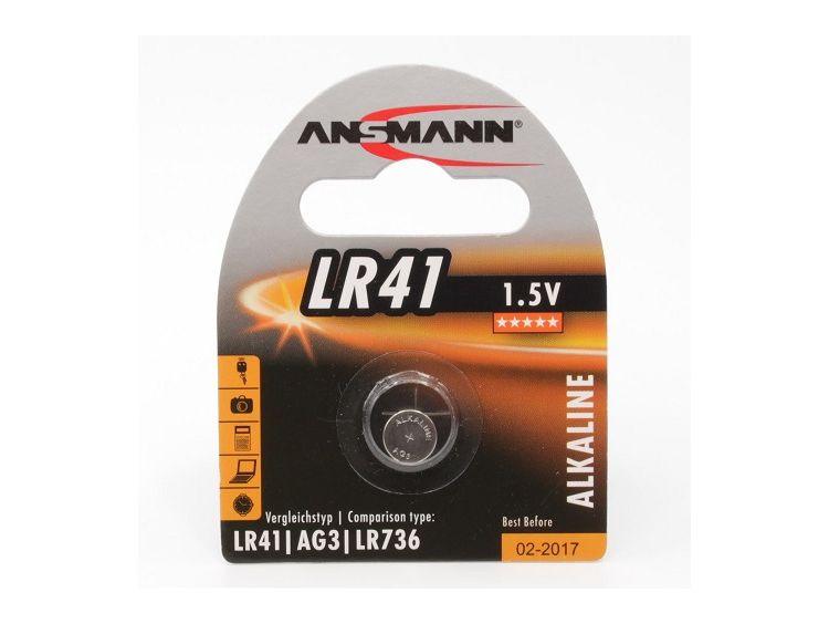 Ansmann LR41 kertakäyttöinen alkali paristo, 1,5 V - Lourun verkkokauppa