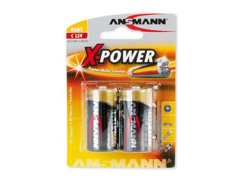 Ansmann Alkaline X-POWER 1,5V Baby C -kaksiplussapakkaus - Lourun verkkokauppa