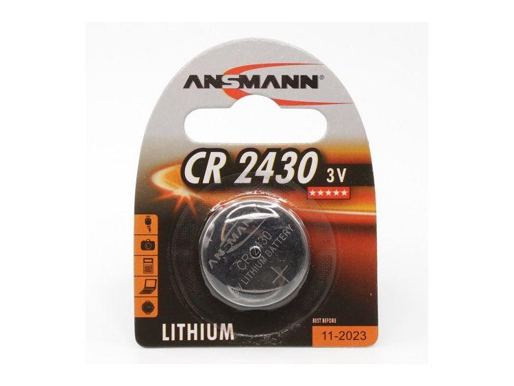 Ansmann CR2430 litium paristo, 3V - Lourun verkkokauppa