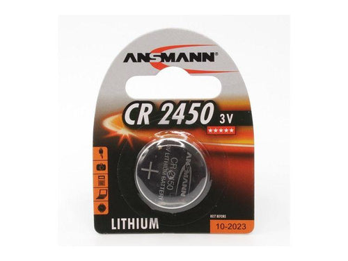 Ansmann CR2450 litium paristo 3V (1 kpl) - Lourun verkkokauppa
