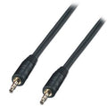 Lindy 2m Premium Audio 3.5mm -kaapeli, musta - Lourun verkkokauppa