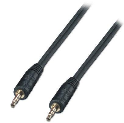 Lindy 2m Premium Audio 3.5mm -kaapeli, musta - Lourun verkkokauppa