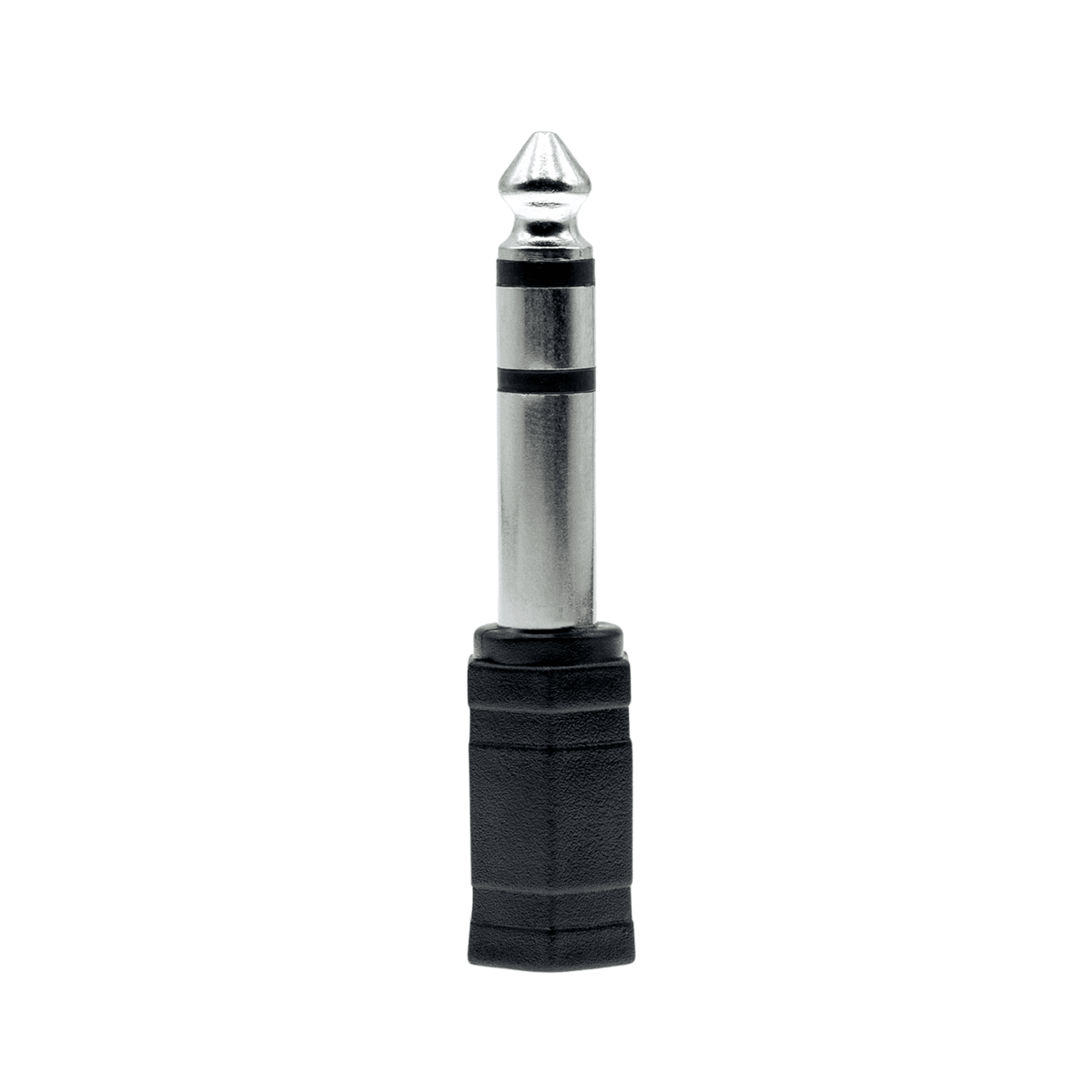 Jack to Mini-Jack 3-Pin Adapter Stereo M-F Black - Lourun verkkokauppa