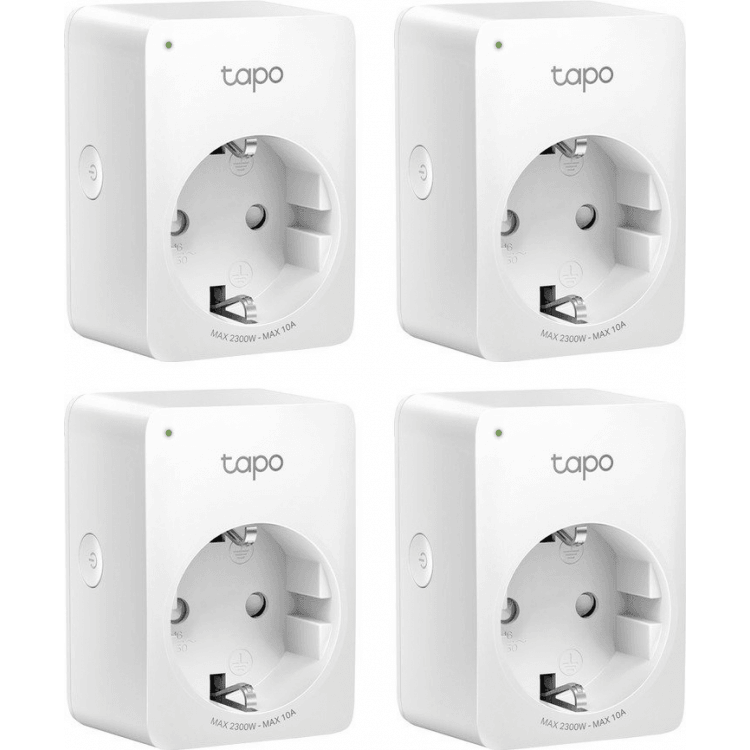 Tapo P100 WiFi älypistorasia, 4kpl - Lourun verkkokauppa
