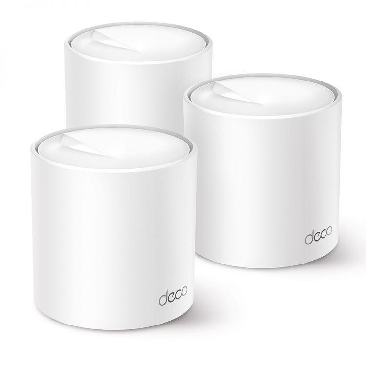TP-LINK Deco X50 WiFi 6 -Mesh-järjestelmä (3 kpl) - Lourun verkkokauppa