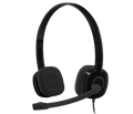 Logitech H151 - Mustat pääpanta-kuulokkeet - Lourun verkkokauppa