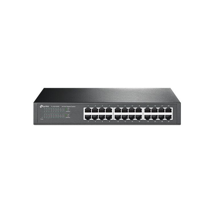 TP-LINK TL-SG1024D -24-porttinen kytkin - Lourun verkkokauppa